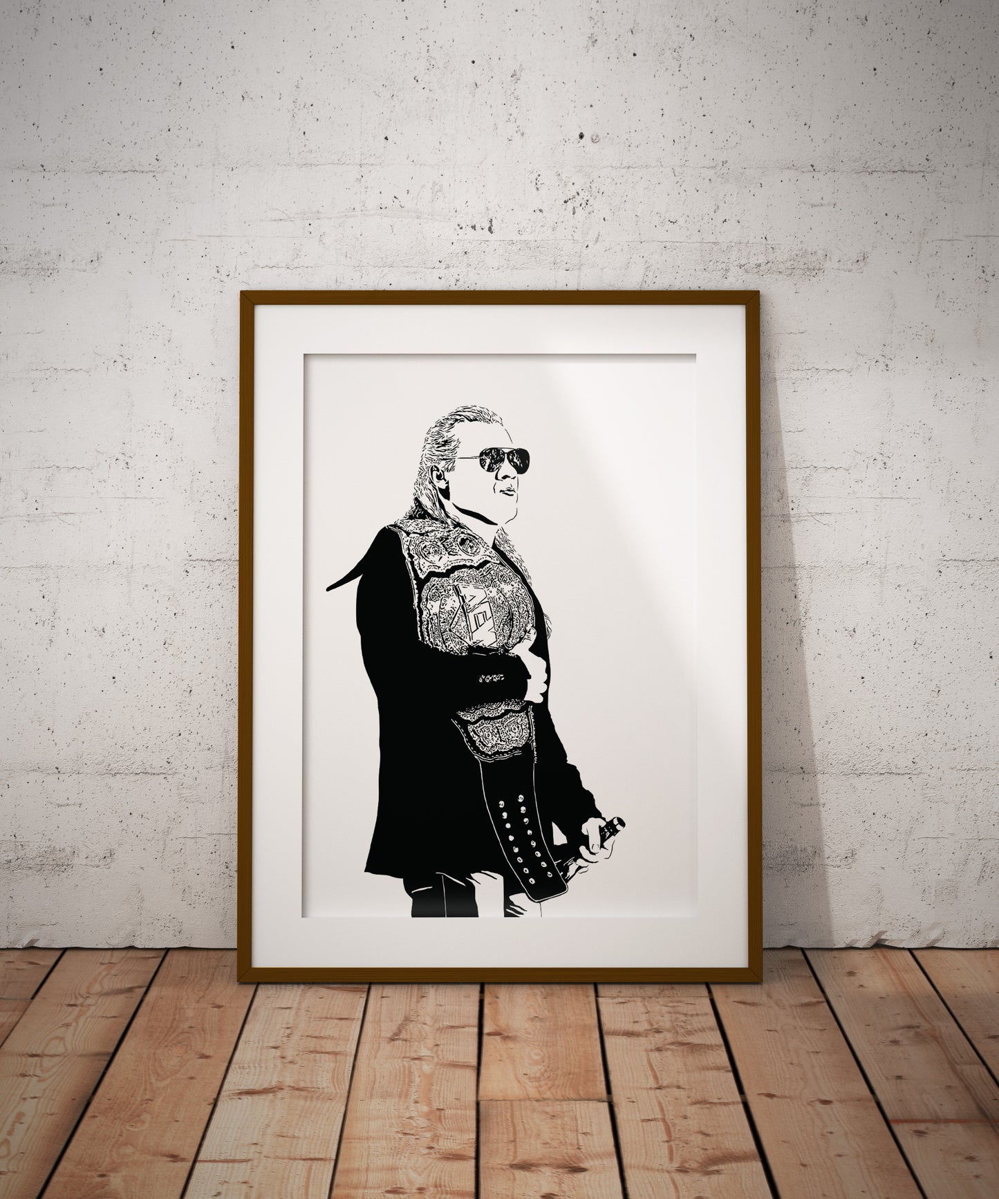 Chris Jericho Poster | The Ocho Wrestling Wall Art Print