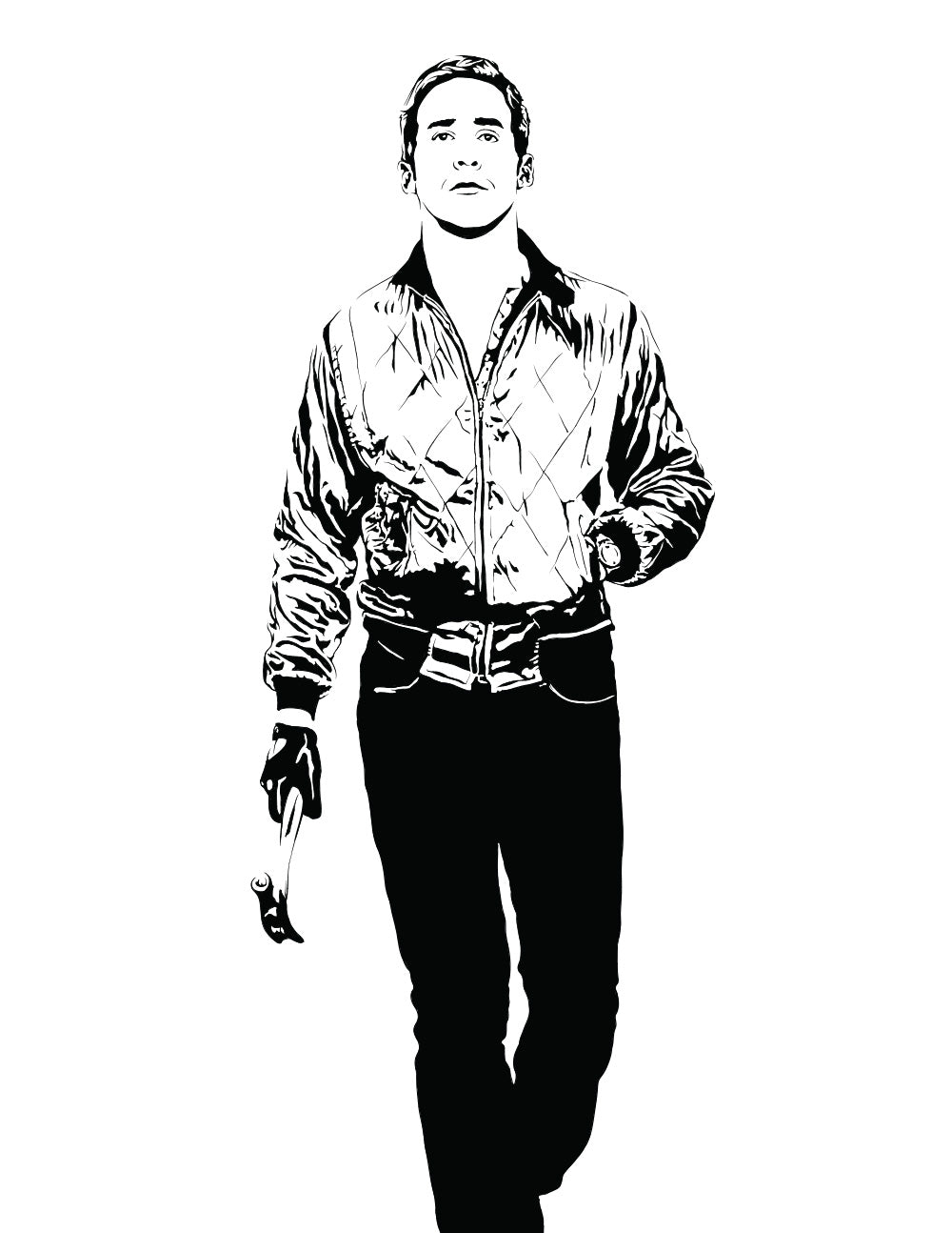 Drive Poster | Ryan Gosling Scorpion Jacket Wall Art Print