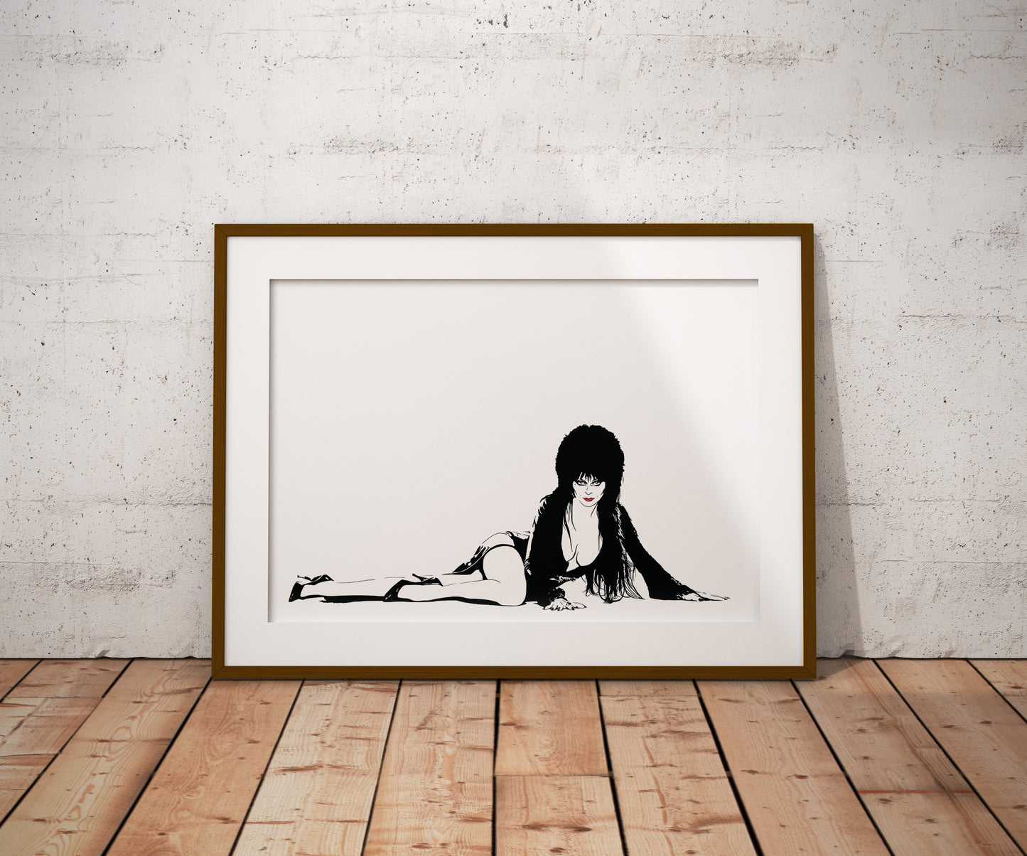 Elvira Poster | Mistress of the Dark Horror Wall Art Print