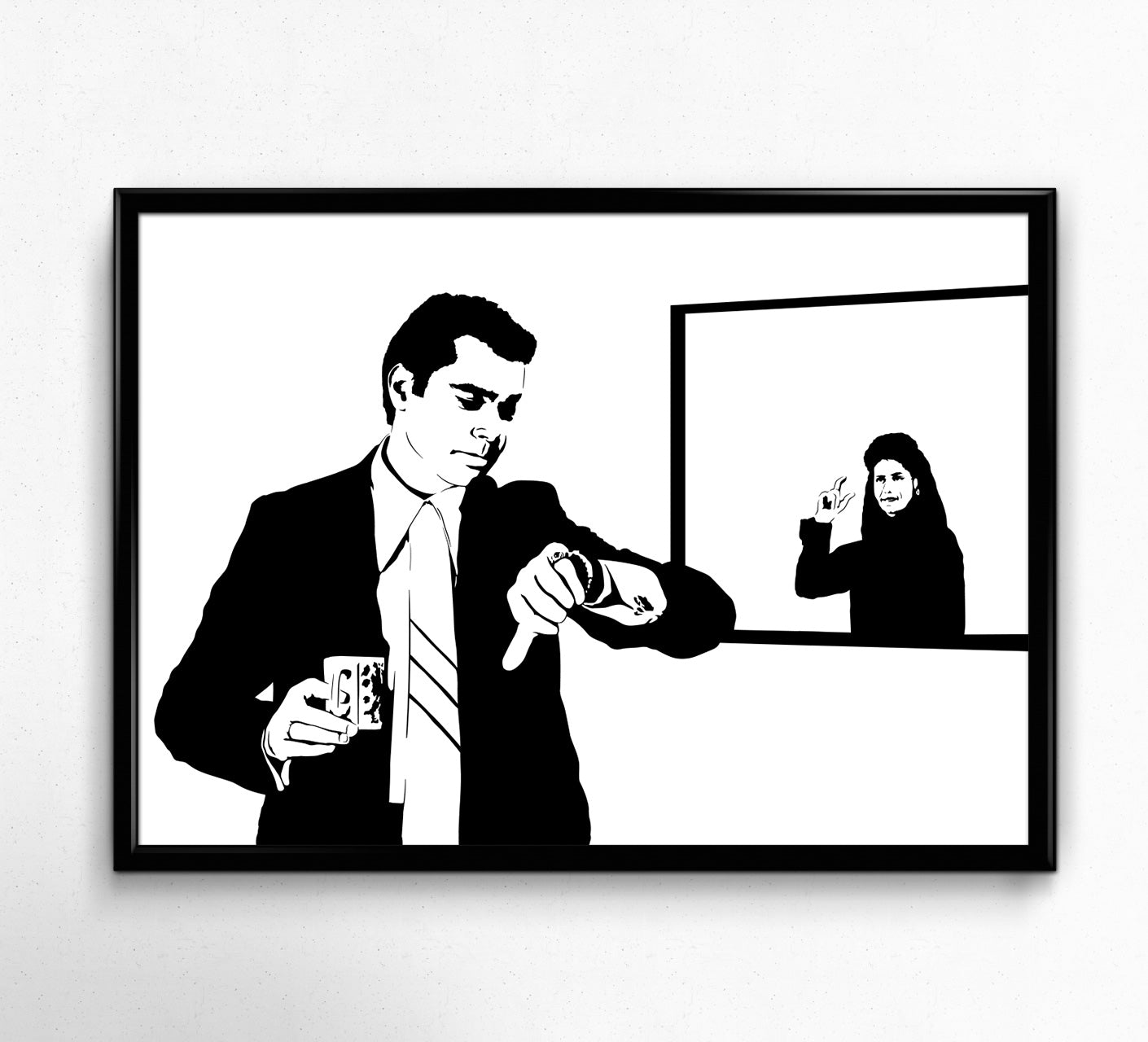 Goodfellas Poster | Ray Liotta Gangster Movie Wall Art Print