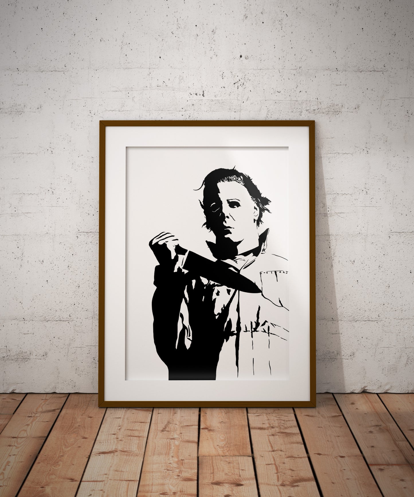 Michael Myers Poster | Halloween Horror Movie Wall Art Print