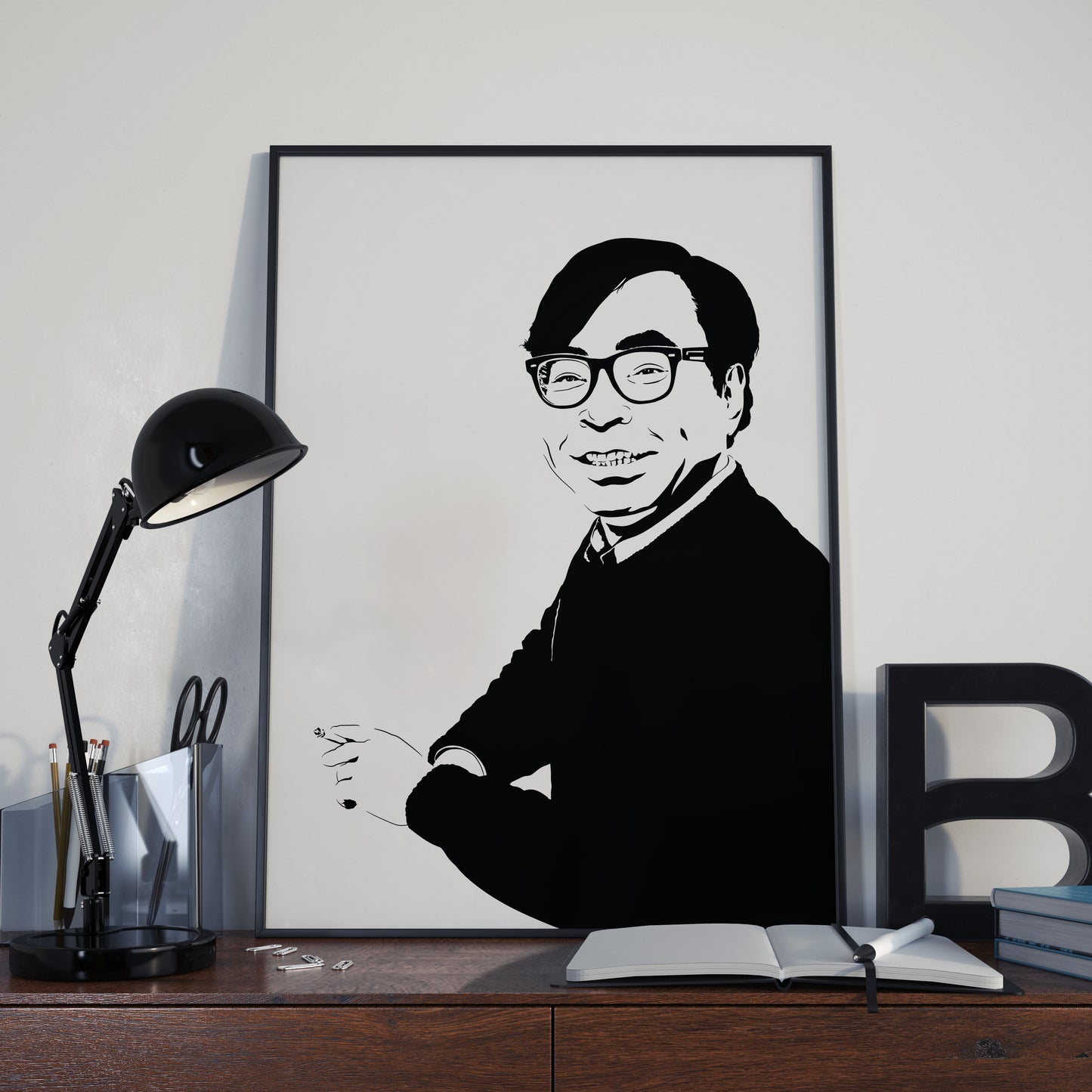 Hayao Miyazaki Poster | Studio Ghibli Anime Wall Art Print