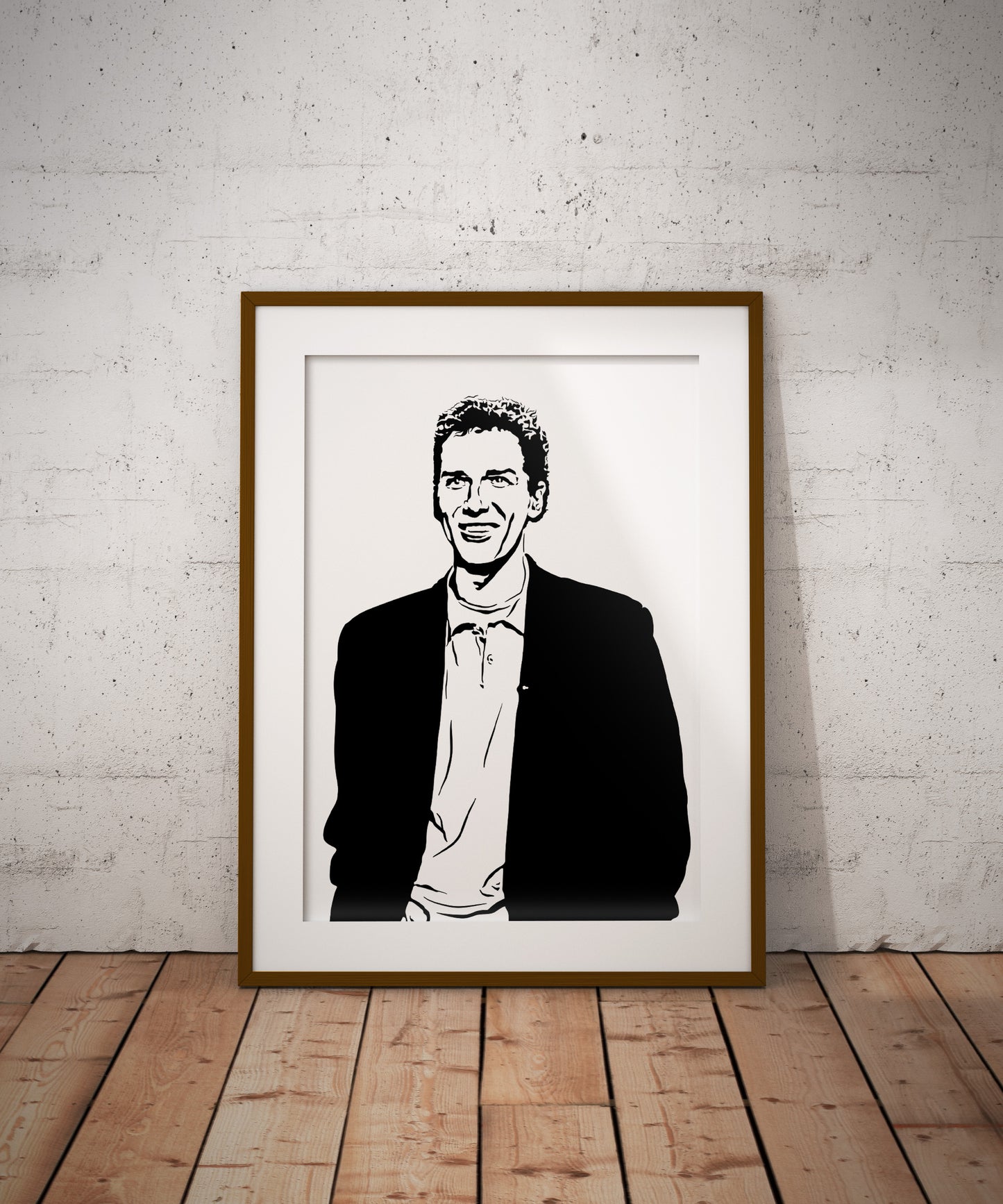 Norm Macdonald Poster | Stand-Up Comedy Legend Wall Art Print
