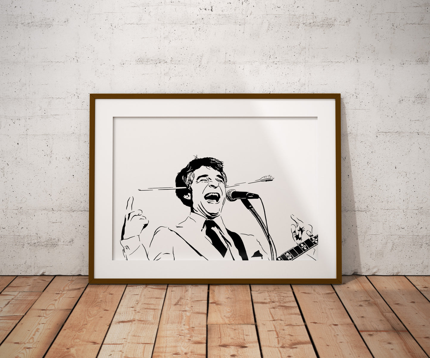Steve Martin Poster | Wild and Crazy Guy Stand-Up Comedy Wall Art Print