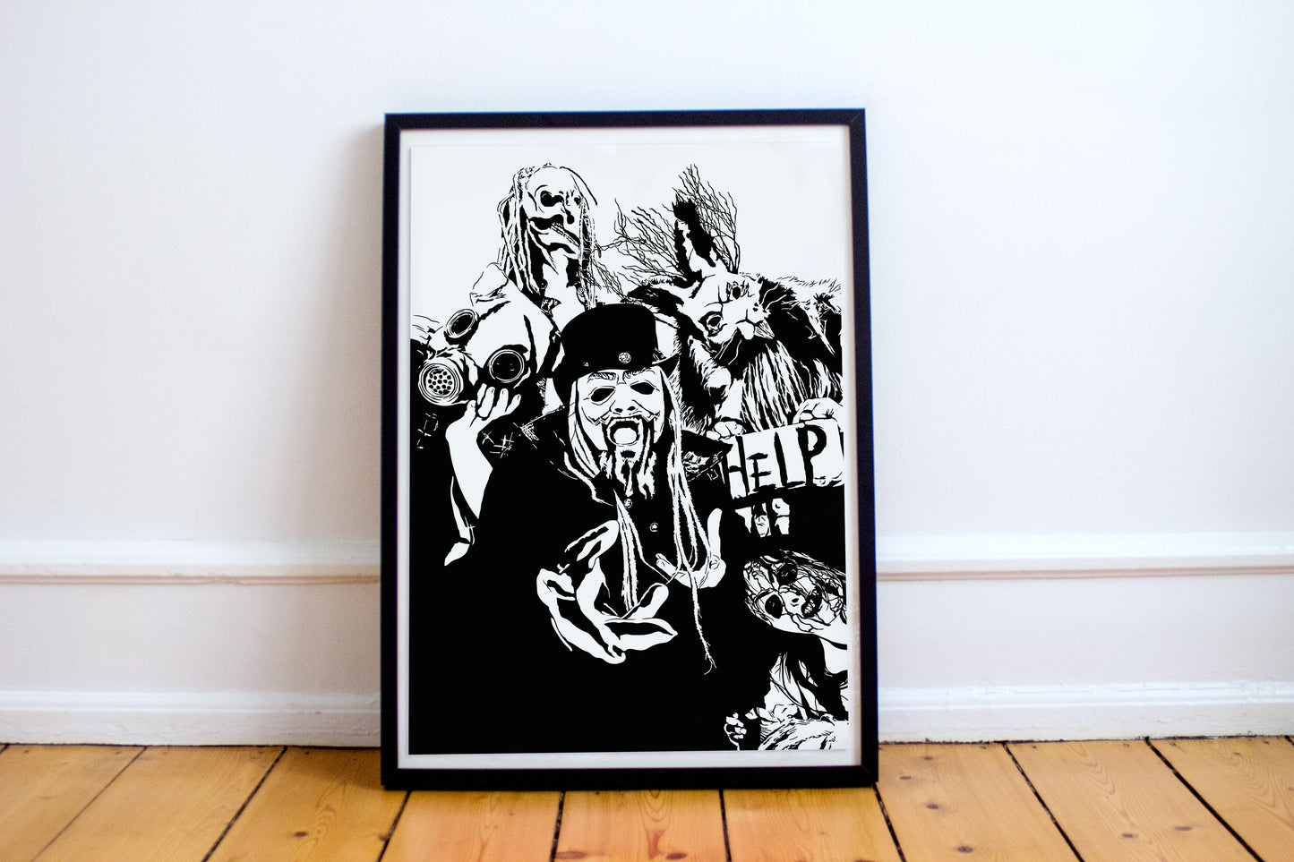 The Wyatt Sicks Poster | Wyatt Sick6 Horror Stable Wrestling Wall Art