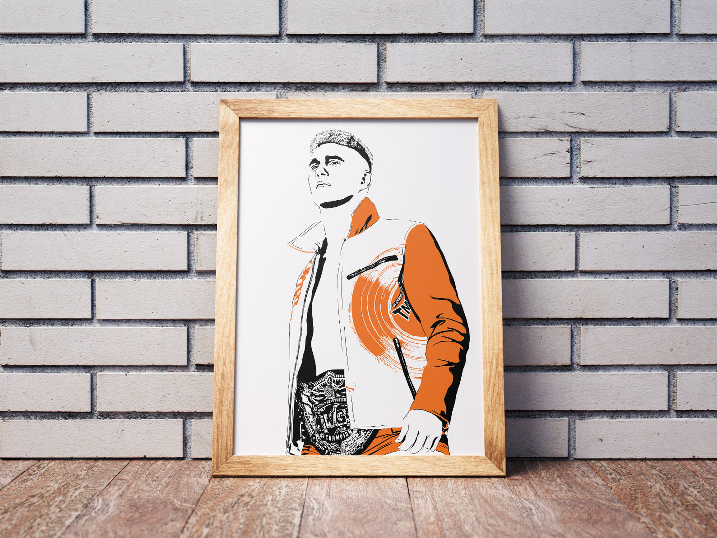Zack Sabre Jr Poster | ZSJ NJPW Wrestling Wall Art Print