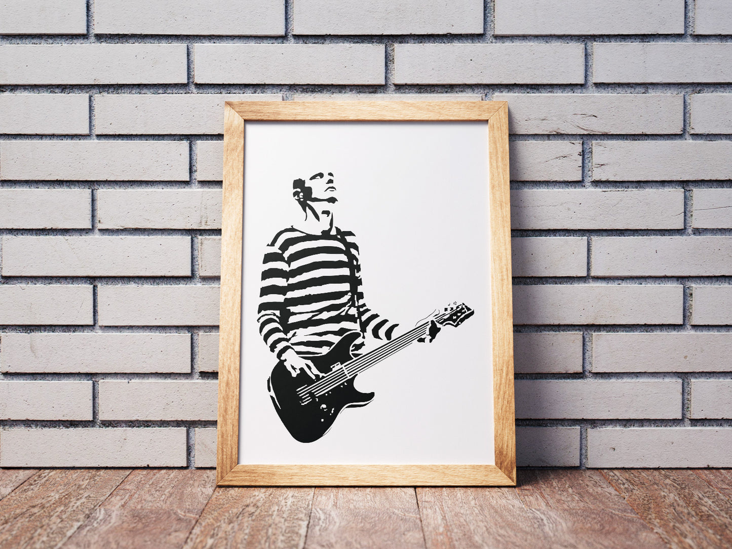 Billy Corgan Art Print | Rock Music Decor | The Smashing Pumpkins | Minimalist Pop Culture Wall Art