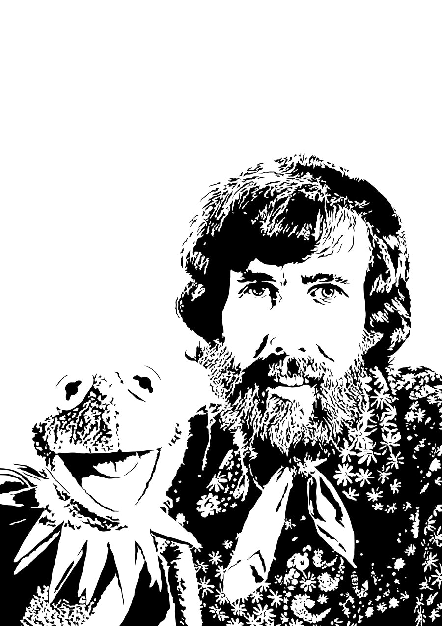 Jim Henson Poster | Muppets Creator Legend Wall Art Print