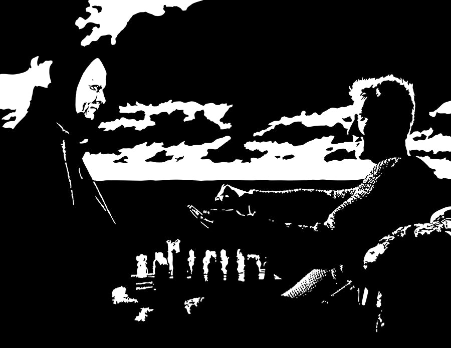 The Seventh Seal Poster | Ingmar Bergman Swedish Cinema Wall Art Print