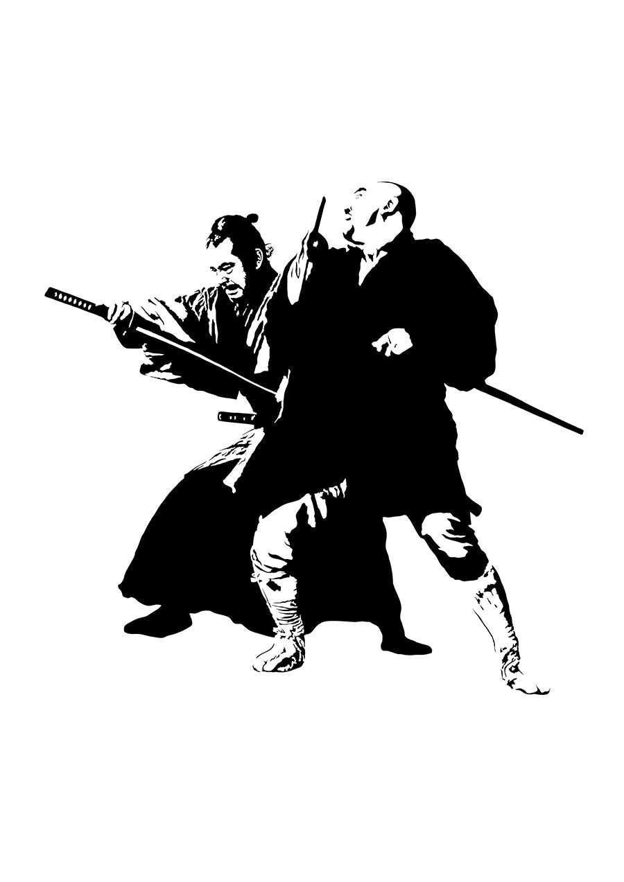 Yojimbo Poster | Akira Kurosawa Japanese Cinema Wall Art Print