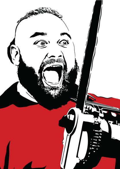 Bray Wyatt Poster | Firefly Fun House Wall Art Print