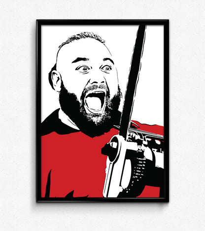 Bray Wyatt Poster | Firefly Fun House Wall Art Print