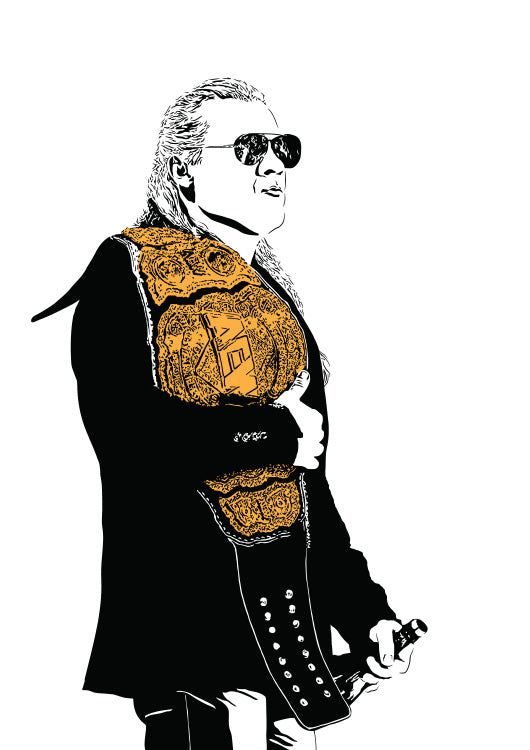 Chris Jericho Poster | The Ocho Wrestling Wall Art Print