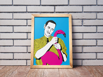 John Waters Poster | Cult Classic Film Director Wall Art Print
