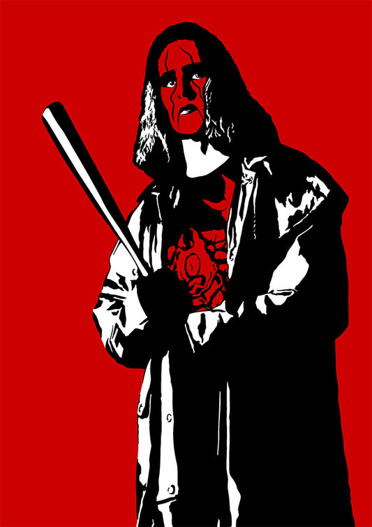 Sting Poster | nWo Wolfpac WCW Wrestling Wall Art Print