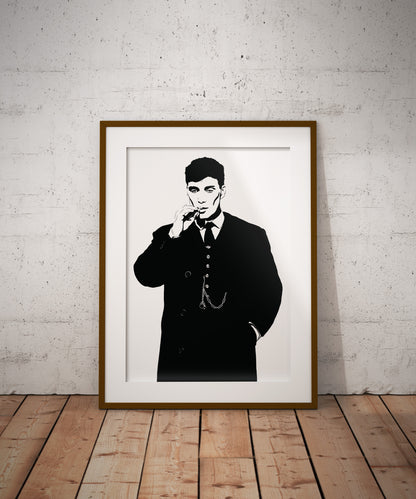 Thomas Shelby Poster | Peaky Blinders Wall Art Print